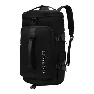 XINZHEZNGTU 二用多功能運動旅行包, 26 x 23 x 45cm, 黑色, 1個