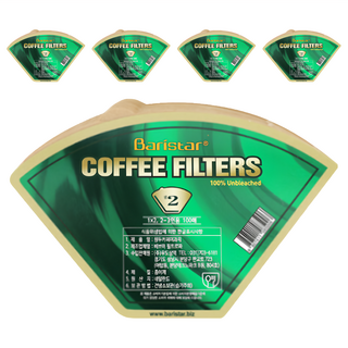 Baristar 咖啡濾紙 #2 100入, 5組