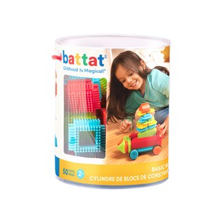 BRISTLE BLOCKS 鬃毛積木(50pcs), Multicolor, 1入