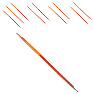 i + 多色筆用 Sliccies 鋼珠筆替芯, 橙色, 10支