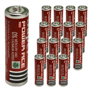 maxell 環保碳性電池 3號 Set，防止液體滲漏，長達十年的保存期, 16顆, 1組