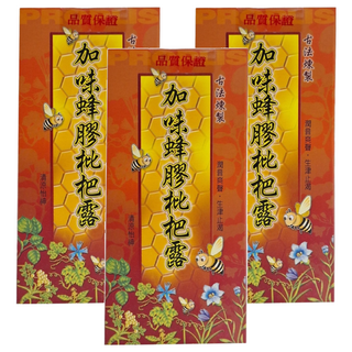 OUYeh 歐業 加味蜂膠枇杷露, 420g, 3盒