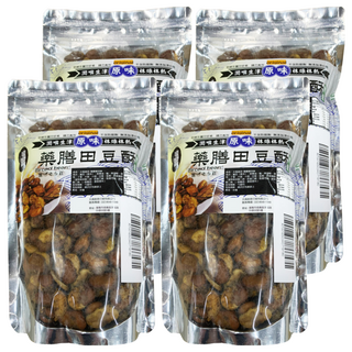 SUNFOOD 太禓食品 嗑蠶澳洲藥膳蠶豆酥 原味 清香不油膩, 350g, 4包