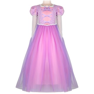 Kori Deer 可莉鹿 女童萬聖節變裝派對造型服裝公主服-多款-長袖-長髮公主, 1件, 120cm