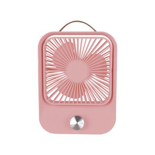 Kinyo 復古無段式桌扇, UF-6745, 粉色