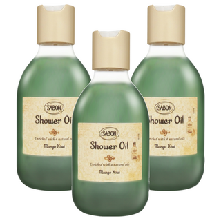SABON 香芒奇異果沐浴油, 300ml, 3瓶