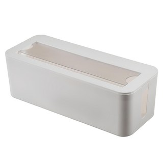 comet 延長線插座整理盒, 白色, 1個