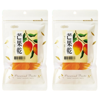 惠香食品 芒果乾, 果肉厚實Q彈，酸甜可口，泰國新鮮水果，夾鏈袋包裝, 100g, 2包