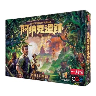 Czech Games Edition 阿納克遺跡, 1-4人, 12歲以上, 1盒