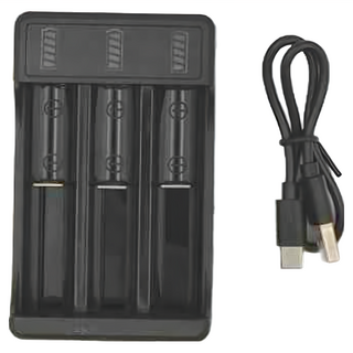 Cxin 宸欣 USB 三槽鋰電池充電器 CX-YT03, Type-C接口, 適用多種尺寸鋰電池, 1個