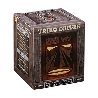 TRIBO COFFEE 經典綜合口味濾掛式咖啡 精品級咖啡豆 方便沖泡, 11g, 10包, 1盒
