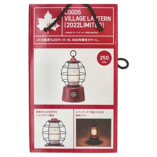 LOGOS LED鄉村燈籠 復古暖色燈, 紅色, 1個