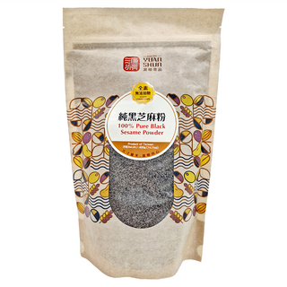 源順食品 純黑芝麻粉 100%純 無添加糖, 400g, 1包