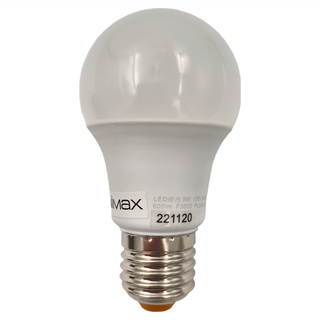 美克斯 UNIMAX LED燈泡 5W 600lm F3000 100-240V, 黃光, 1個