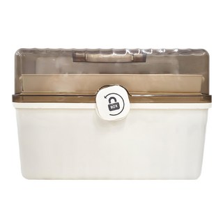 大容量透明手提醫藥箱 32 x 21 x 22cm, 1個