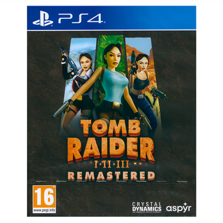 PlayStation 4 古墓奇兵 Tomb Raider 1-3 Remastered Starring Lara Croft 復刻版 中英日文歐版, 單一型號