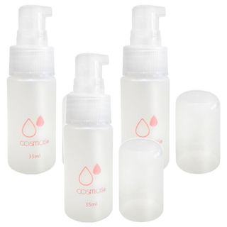 台灣 COSMOS 乳液瓶 #BC005 35ml, 透明色, 3個