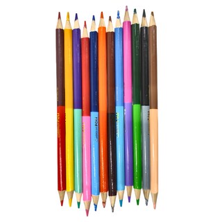 ROBOCAR POLI 波力 水性雙頭色鉛筆 24支 3歲以上適用, 24色, 1盒