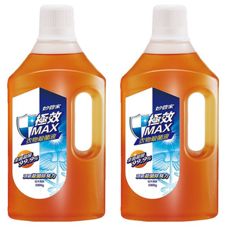Magic Amah 妙管家 極效MAX衣物殺菌液，有效消滅病毒細菌，松木清香, 1kg, 2瓶