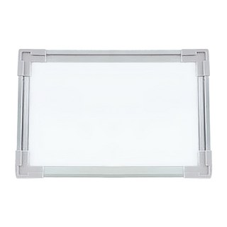 磁性特小白板 留言板 1入 2組, 20 x 30cm, 鋁合金