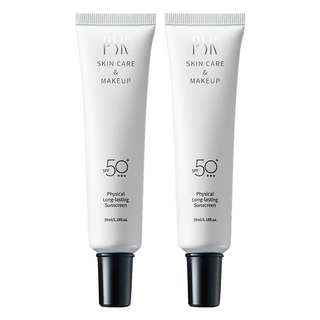 PSK 深海美肌專家 純物理全能輕透防曬乳 SPF50+ 海洋友善配方, 35ml, 2件
