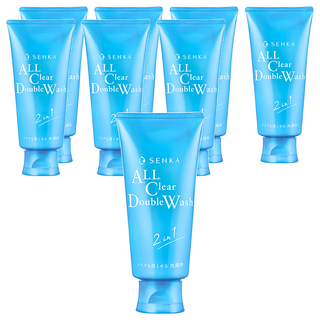 SENKA 專科 超微米洗卸兩用潔淨乳, 120g, 8條