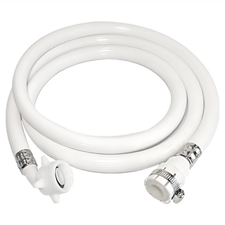 手易坊 套嵌式洗衣機進水管 2米 PVC塑膠管材 適用廣安裝容易, 5070-62, 1條