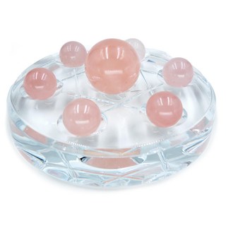 鑫運來 能量全開五行 增強磁場 減低負能量 化解煞氣 提升運勢, 粉晶七星陣, 1個