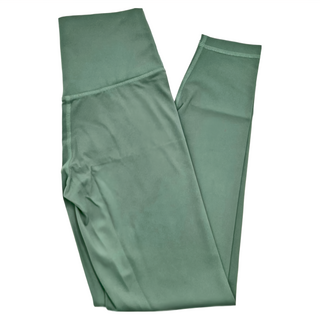 KR SKANGEL 後腰內袋高腰瑜珈褲 - 飛泉綠 M