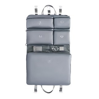 小麥購物 七合一收納袋 C606 227g, 1個, 質感灰