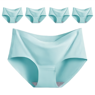 冰絲內褲 E013 L(54.5-66.5cm) 藍色 5件