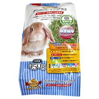 PetBest 金牌頂級脫氧保鮮 葛蘭牧草, 低熱量, 高纖維, 低鈣, 低蛋白脂肪, 450g, 1包