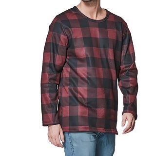 MIT時尚刷毛經典格紋機能服兩件組