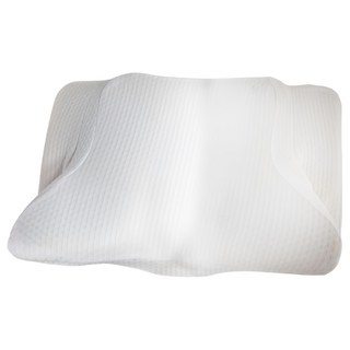 J-bedtime 床寢時光 釋壓舒眠止鼾修容蝶型枕頭, 純白, 1個