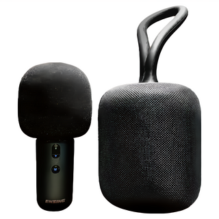 ENSING 燕聲 Pro2 藍芽K歌喇叭 無線藍牙連接 環繞立體音效 專業級麥克風, 黑色