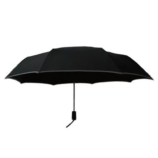 雨之情 快乾反光安全防回彈自動傘 加大傘面 堅韌傘骨 反光條 1支