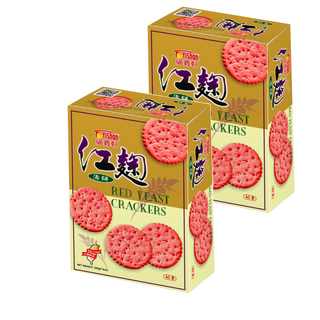 福義軒 紅麴薄餅, 220g, 奶素, 2盒