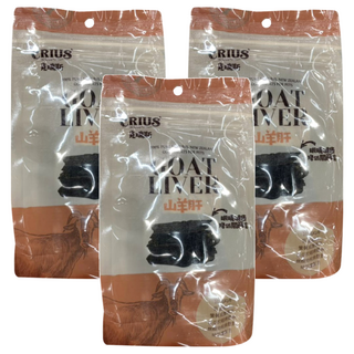 CRIUS 克瑞斯 天然紐西蘭點心 山羊肝 80g, 3包