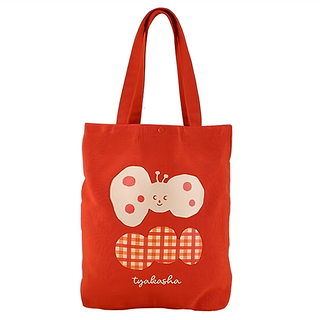 KOKUYO 國譽 TYAKASHA聯名 托特包, 370 x 285mm, 紅色