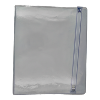 Lan CHYn 連勤牌文具 PP 26孔有耳圓型鐵夾附五段分段卡 B5尺寸 222x275x27mm, 白色, 1個