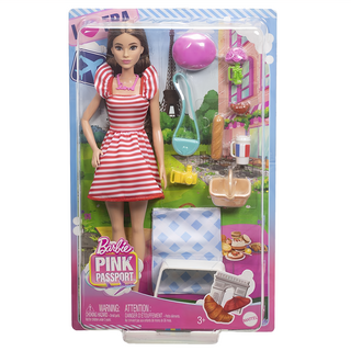 Barbie 芭比 巴黎野餐遊戲組, 1盒, 多色