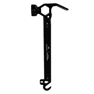 MOUNTAINHIKER 山之客 SZK1073 羊角錘 - 黑色 201不銹鋼錘頭 6061鋁合金把手, 1個