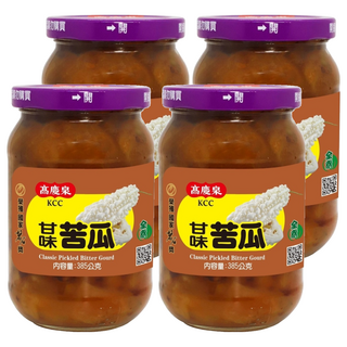 高慶泉 甘味苦瓜 Classic Pickled Bitter Gourd, 385g, 4罐