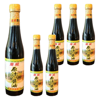 東成 原汁特調醬油 豆豉釀造, 430ml, 6瓶