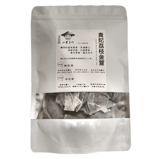 YOiiE 小農手作 貴妃荔枝金萱三角立體茶包 Set 25, 獨特烘培功法 滋味甘甜 口感豐富 夏日果香, 3g, 25包, 1袋