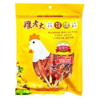 雞老大 潔牙棒 超值包 16入,串燒手工雞腿肉, 低脂, 無著色, 1包, 10克