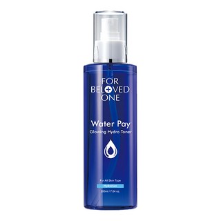 FOR BELOVED ONE 寵愛之名 台灣公司貨 Water Pay 水能亮保濕精華水, 200ml, 1瓶