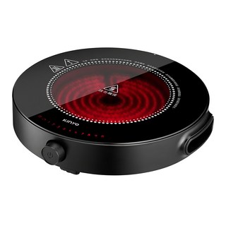 Kinyo 多功能智慧黑晶電陶爐 310 x 310 x 80mm 1.9kg, ECH-6670, 普通型