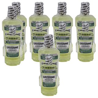 LISTERINE 李施德霖 綠茶漱口水組, 溫和低刺激, 修護琺瑯質, 預防蛀牙, 1L, 6組