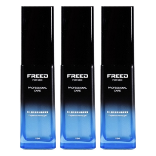 FREED 男士極致香氛刮鬍精華露 110ml 蘆薈精華 玻尿酸 荷荷葩精華, 3瓶